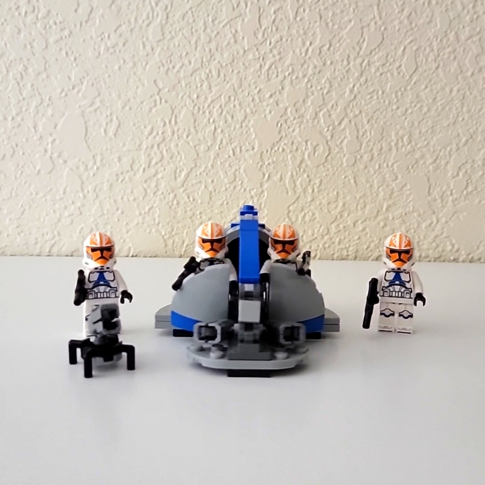Star Wars Clone Troopers Ashoka Lego Set